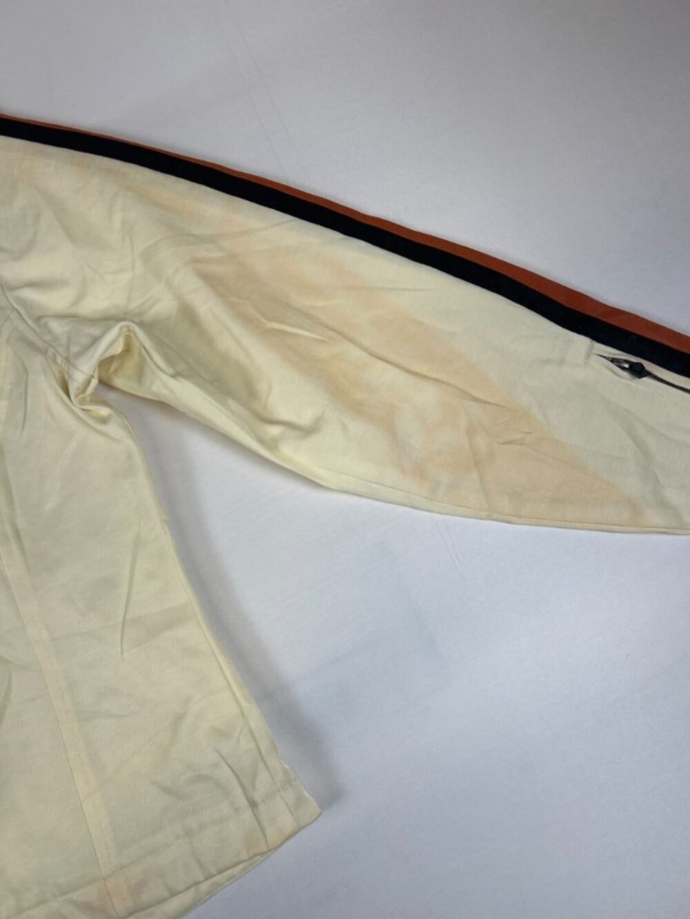 Harley Davidson Women L Vintage Y2K Cream Racing Jacket An American Legend Mesh - Picture 9 of 13